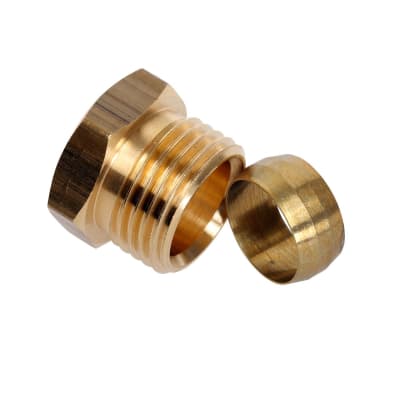 MMA Kombikoppling G15/15 Avzinkningsfri Gul 25mm - RSK 4875378