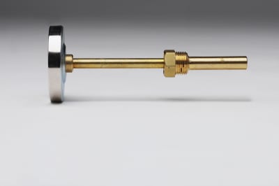 Rexotherm Ackumulatortermometer 0-120°C 66mm - Förnicklad - RSK 5141132