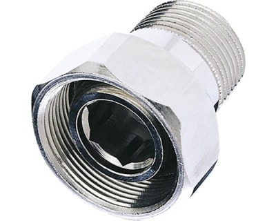 IMI Pneumatex Nippel & mutt 15mm för övergång Radiatorventil RSK 4819025