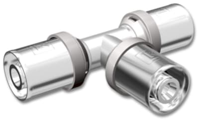 LK T-koppling A75 16x2mm & 32x3mm Mässing - RSK 1881540
