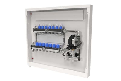 LK VS2 Prefab-4 Shuntskåp Vit 800x710x95mm - RSK 2435381