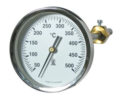 Rexotherm RX-508 Rökgastermometer 50-500°C Förnicklad - RSK 5141015