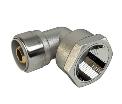 LK Vinkelkoppling PushFit 90° AX25 x G20 inv - Mässing - RSK 1882481