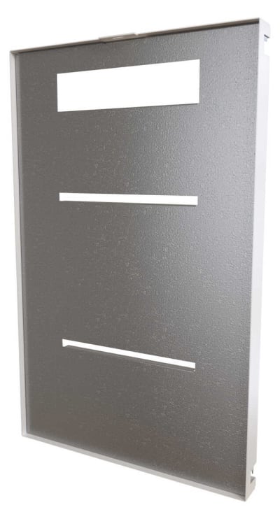 LK Våtrumsluftgaller 550x710 mm Justerbar Stål - RSK 1882654