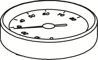 IMI TA Termometer 0-80°C för VVC-ventil - RSK 4920217