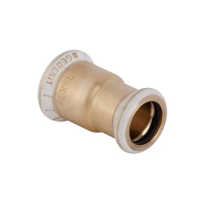 Geberit Övergångsmuff 16x15mm Koppar Rak - För Prisolkopparrör - RSK 1768370