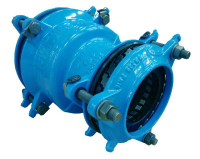 Industri Belos AB Segjärns Skarvkoppling 104-132mm PN16 - Tryckrör - RSK 1038715