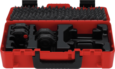 ROTHENBERGER Press Ring SET SV15-18-22-28 - För Presskäft - Produktkod 1000003974