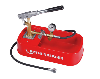 ROTHENBERGER RP30 Manuell Tryckprovningspump - För 10 bar - Produktkod 61130