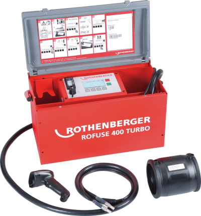 ROTHENBERGER ROFUSE 400 Turbo Svetsmaskin - För PE-Rör - 1000000999