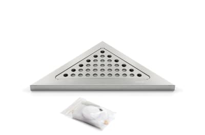 Unidrain Tvålhylla Classic Rostfri 288x204x15mm för Hörnmontage