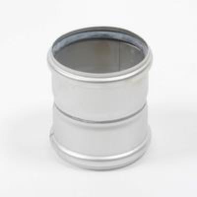 Blücher EuroPipe Dubbelmuff - Rostfritt stål - RSK 1550118