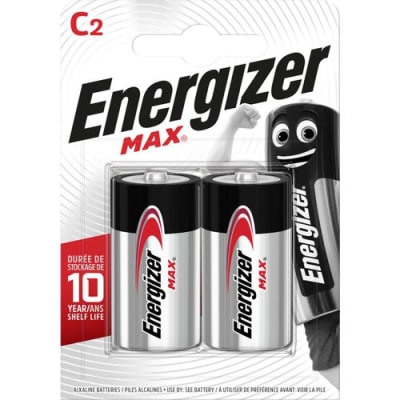 ENERGIZER Max C Batterier 2-Pack - Läckageskyddade - RSK 335353