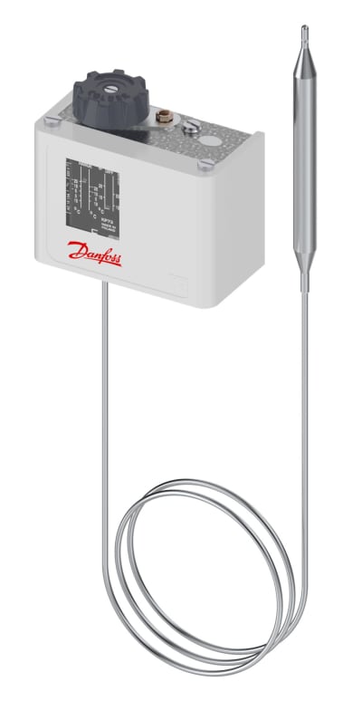 Danfoss KP75 E2 AUT 2M Termostat - Kapillärrör - 060L113766