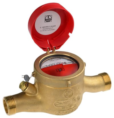 Wehrle MTW-HWX 4 R80H/R40V Varmvattenmätare - För 80mm/40mm - RSK 5144283