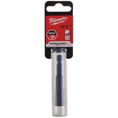Milwaukee BITSHYLSA MAG SHOCKWAVE HEX7 65mm - Produktkod 328064
