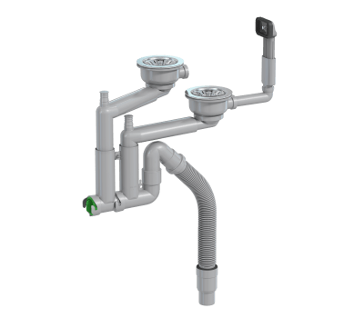 Prevex Smartloc 2-bowl VK2-2 Artiikel 42K13909