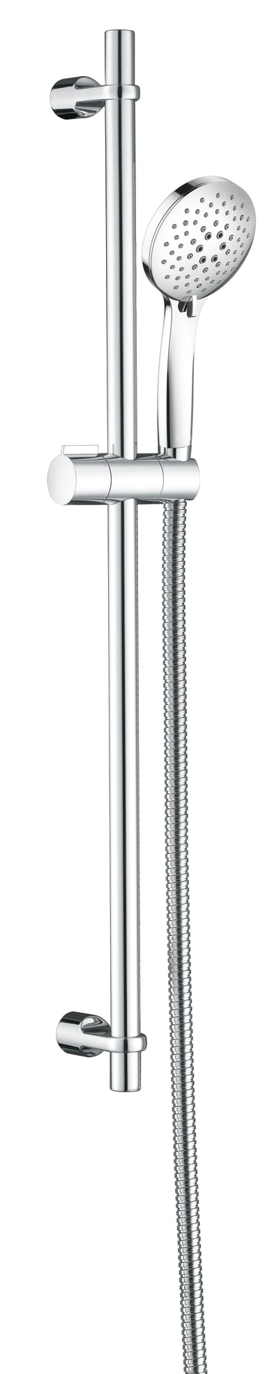 Alterna Bello B2 Duschset med 5-strålig handdusch och kromad slang 1750 mm