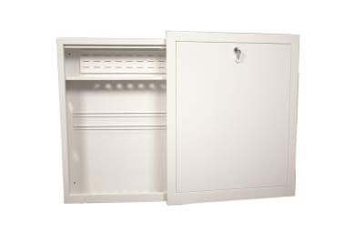 Altech Golvvärmeskåp för invändig och utvändig montage 7-15, vit 1150x780x120mm