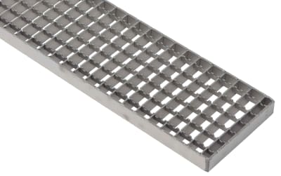 Blücher rutgaller 400x150mm rostfritt stål för golvränna 670