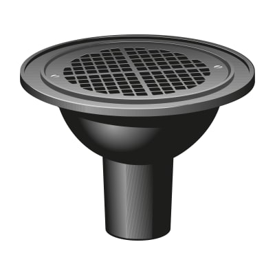 Spygatt med bottenutlopp och sil 225xDE83 - Gustavsberg Rörsystem AB