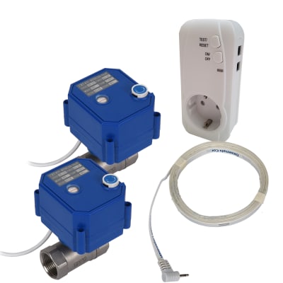 WaterFuse® - PlugIn Läckagebrytare för vattenanslutna maskiner DN15