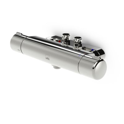 Oras Nova Duschblandare 40 cc Termostat med säkerhetsspärr och Ecoflödeskontroll