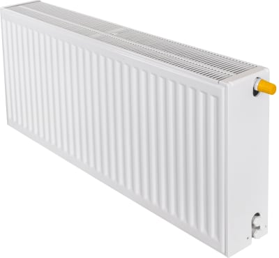 Altech Element Panelradiator D33 400x2000mm med integrerat koppel, vit RAL9016