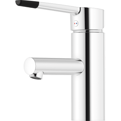 MMIX II Care tvättställsblandare, ettgrepps, krom, blyfri, ergonomisk design