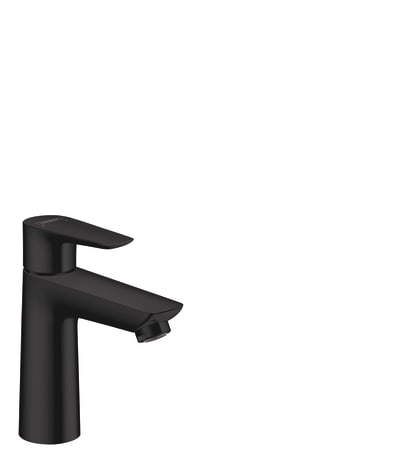 Hansgrohe Talis E 110 Tvättställsblandare 1-grepps Matt Svart Mässing