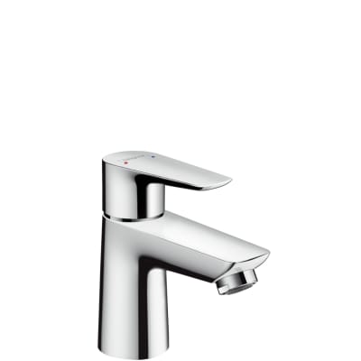 Hansgrohe Talis E 80 1-grepps tvättställsblandare krom med push-open avloppsventil
