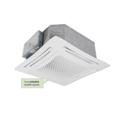 EVECO Fläktkonvektor Skystar SKECM32, 2-rörs, EC-motor, 230V, 880m³/h