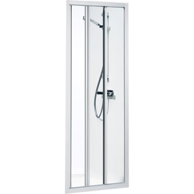 Ifö SVS NK 1400 Duschvägg luminiumprofil och Klar säkerhetsglas RSK 7394156