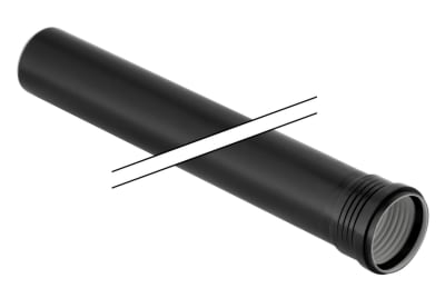 Geberit Silent-PP Rör med Muff 110mm L=2,0m RSK 2710562