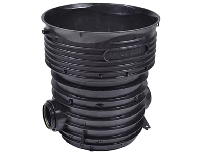 Tegra 425 Brunn 425X200 DN200 Slät svart RSK 2376018