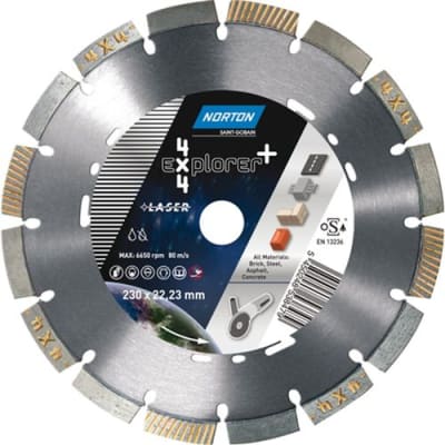 NORTON Kapskiva Explorer+ 230X22.23