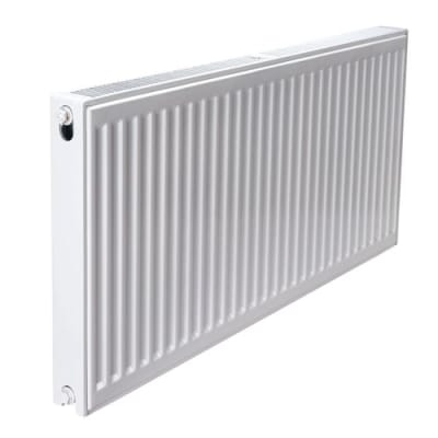 ALTECH K11 Panelradiator 400 mm med runda hörn och sidogavlar, RAL 9016