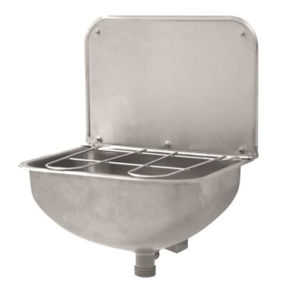 ALT UTSLAGSBACK STÅL MED BRÄDDAVLOPP ELLER VATTENLÅS ALTERNA 430x320x498 mm