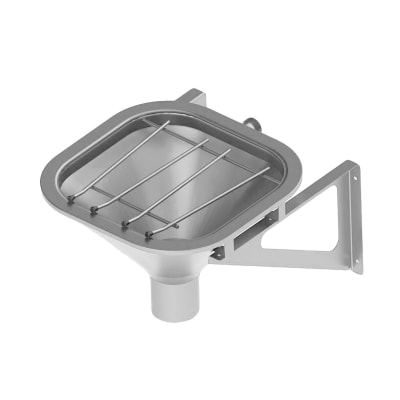 Purus Utslagsskål V151 Rostfritt Stål Väggmontage RSK 8037815