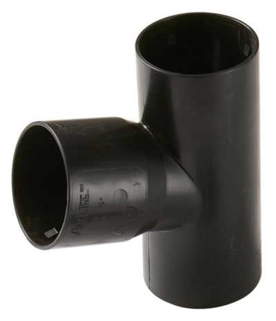 Wavin PVC-drän Grenrör jordbruksdränering 50mm x 90° RSK 2373140