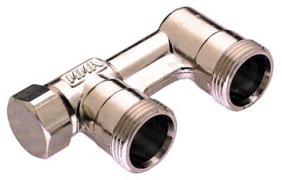 MMA RF22 Förbigångsrör Utan Slingstrypning Krom RSK 4806024