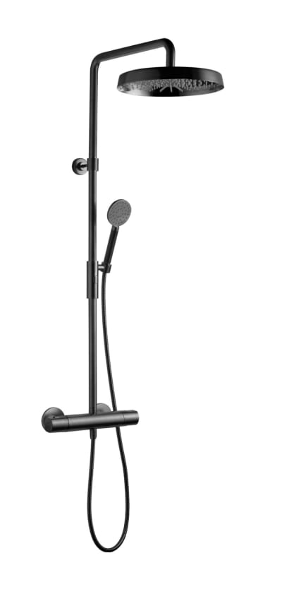 ARM7200-160 Brushed Black Chrome Tapwell 9422786