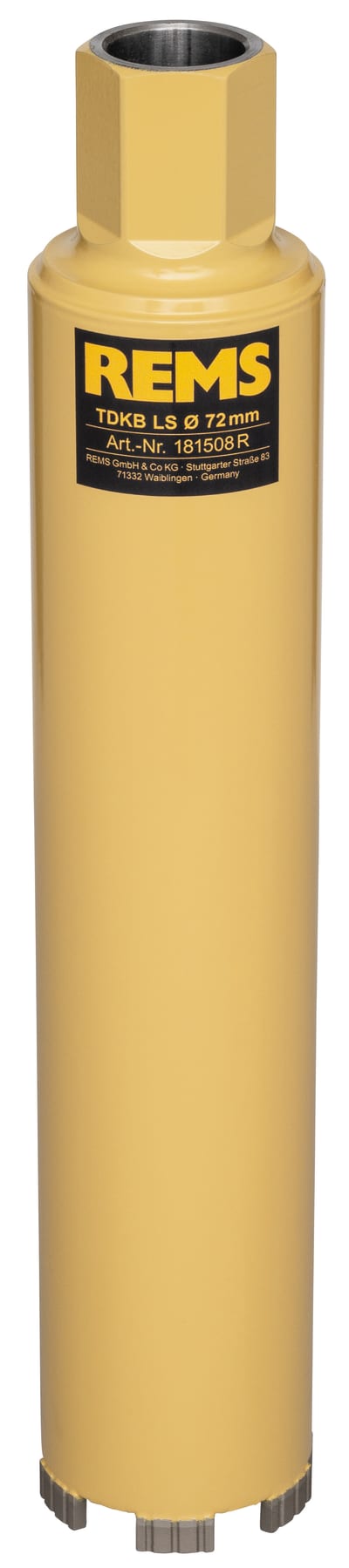 REMS Picus Diamantkärnborrningskrona Gul RSK 1947323