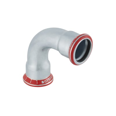 BÖJ 54 MM X 90° 2MUFF Elförzinkat MAPRESS GEBERIT RSK 1550907