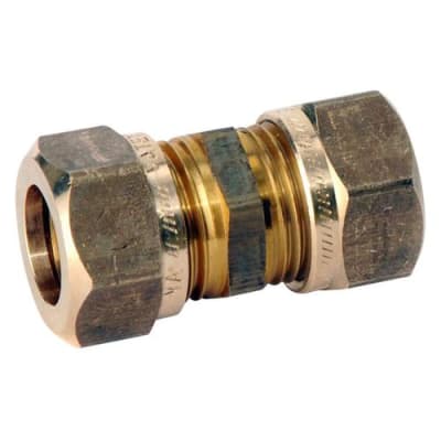 RAK KOPPLING 22 MM 2KLÄMRING MÄSSING VATETTE RSK 1940162