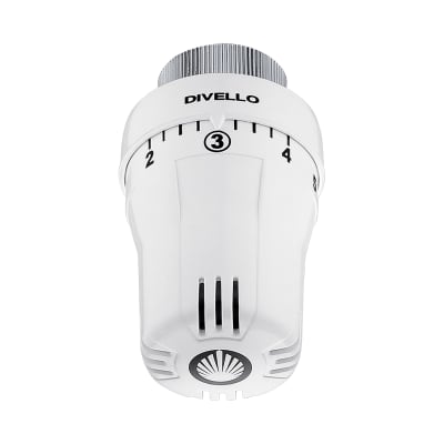 DIVELLO Total M28-MMA Radiatortermostat Vit RSK 4808698