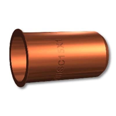 STÖDHYLSA 12X1,0 MM MED RILLOR, FÖR KOPPARRÖR RSK 1865957