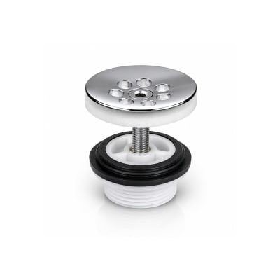 Trio Perfekta Bottenventil utan Propp G32 Förkromad RSK 8573600