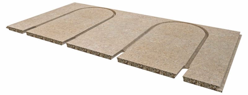 LK spårvändskiva Trä 22 — framifrån med vänd-V20 anslutning 820x595 mm