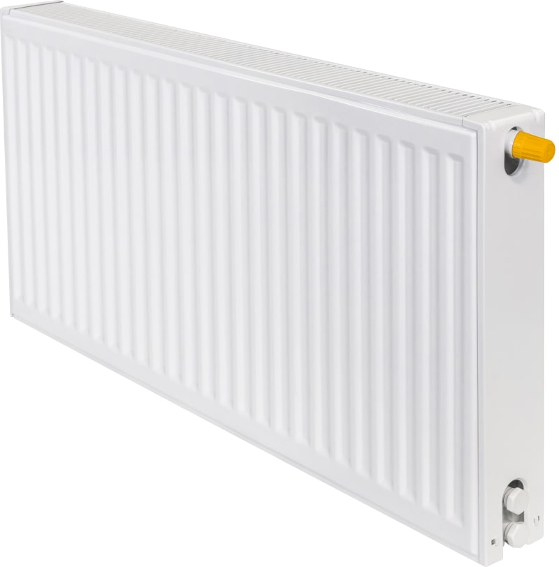 Altech panelradiator D22 500x700mm vit RAL9016 framifrån, RSK 6672306